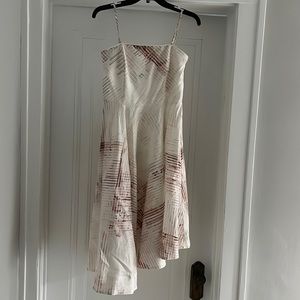 White House black market midi dress